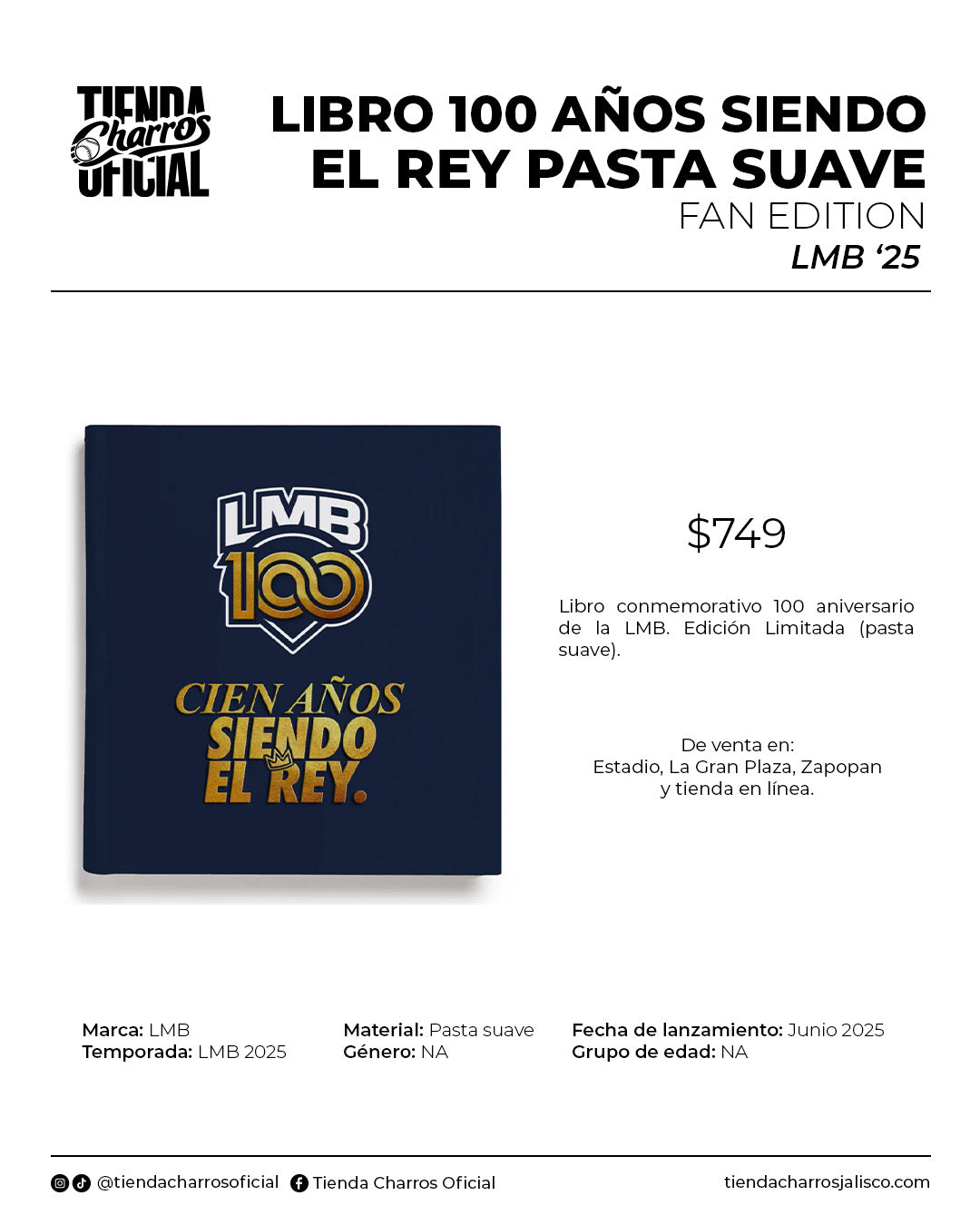 Libro 100 Años Siendo el Rey Fan Edition Pasta Suave