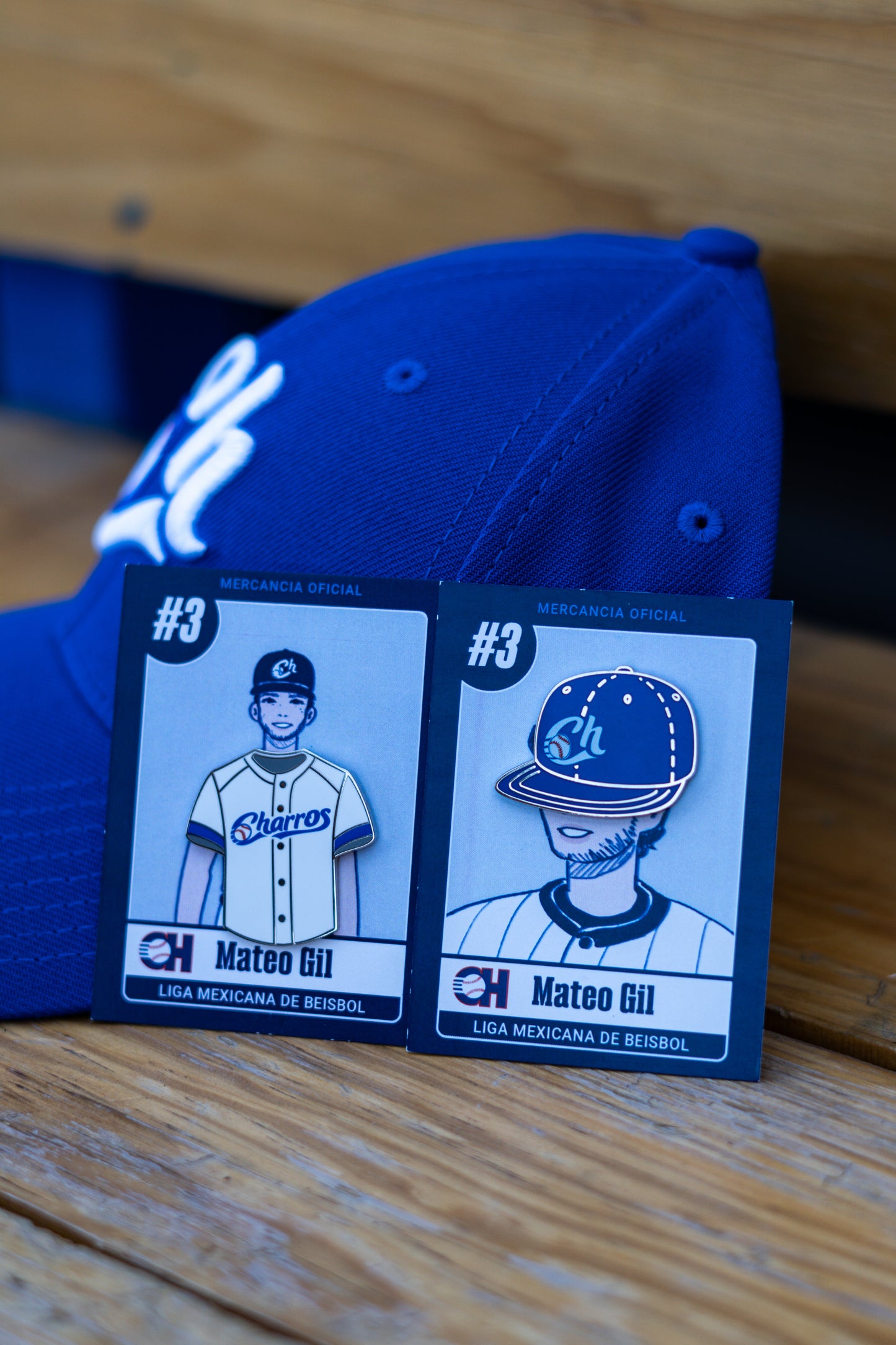 PIN JERSEY JUGADORES