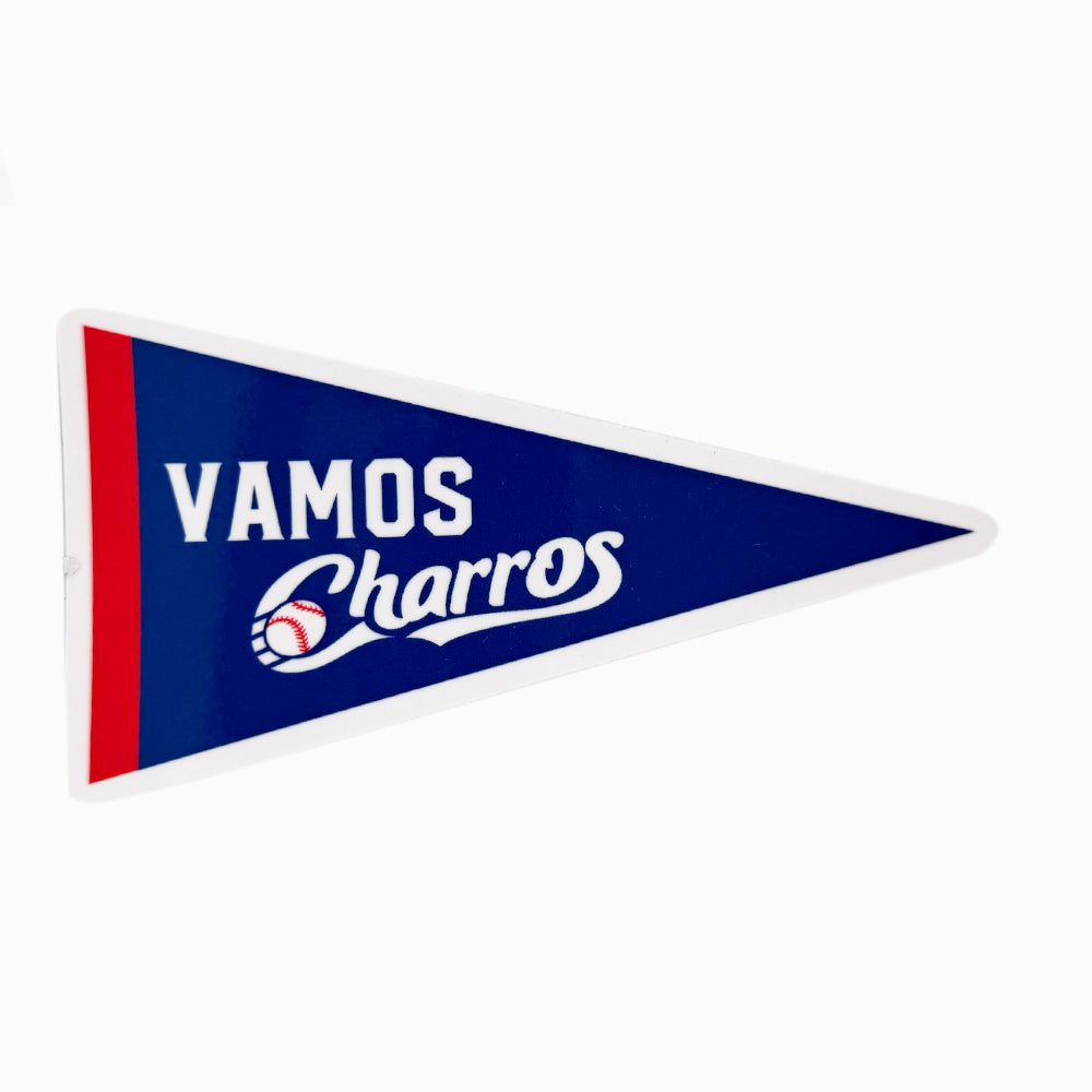 STICKER VAMOS CHARROS