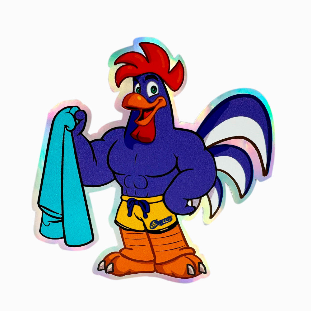 STICKER CHARROGALLO VERANO