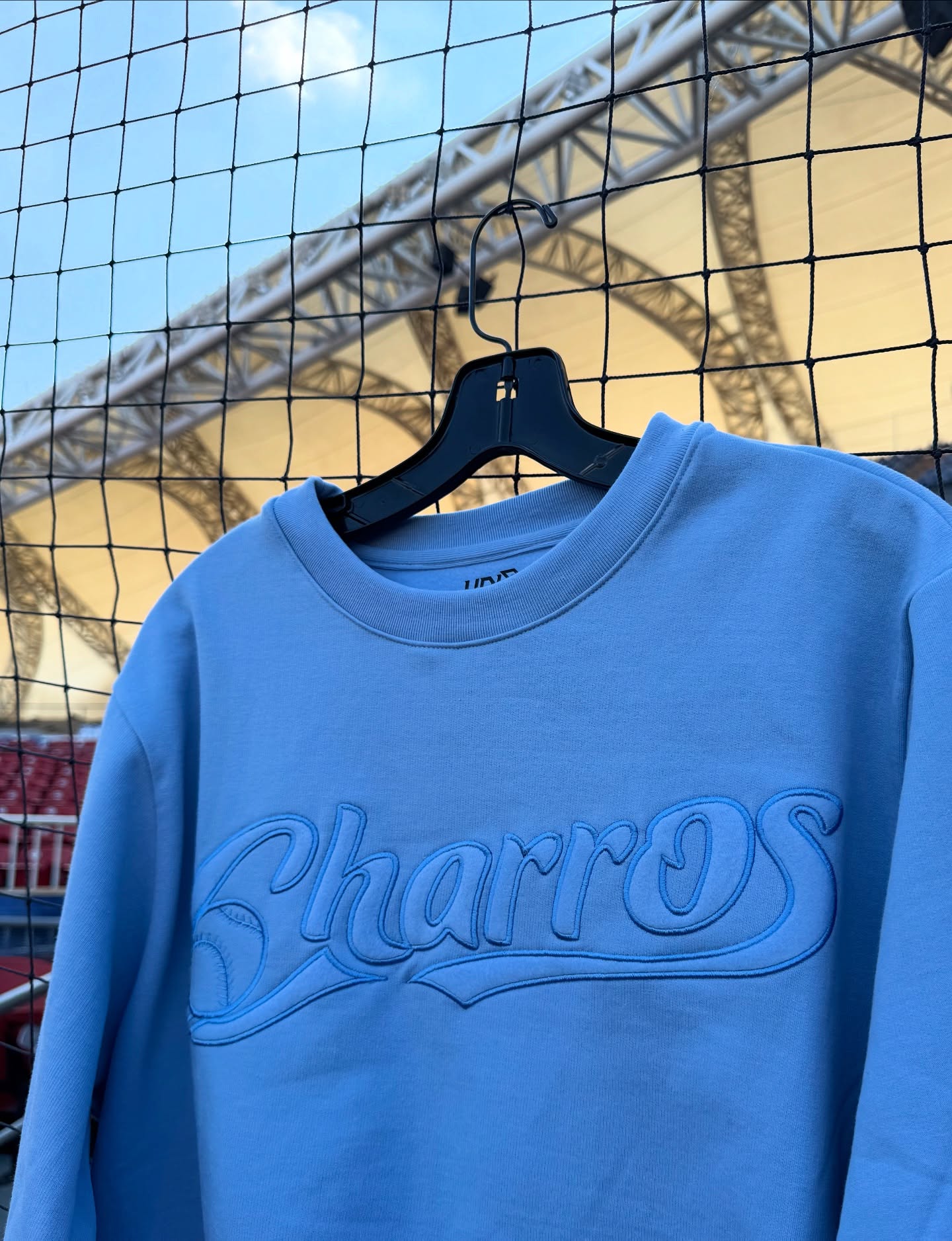 HOODIE CHARROS CIELO