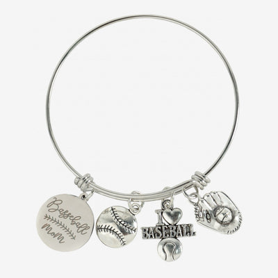 BRAZALETE CON CHARMS BEISBOL