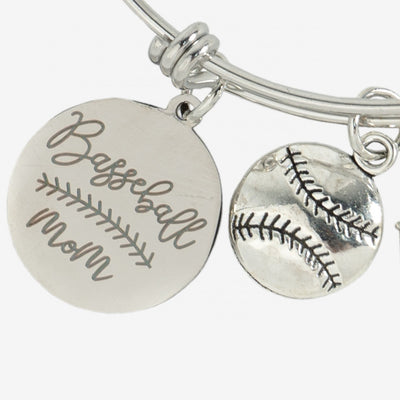 BRAZALETE CON CHARMS BEISBOL