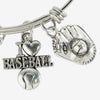 BRAZALETE CON CHARMS BEISBOL