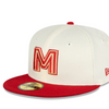 GORRA BEIGE MÉXICO SERIE DEL CARIBE 2025 NEW ERA 59FIFTY