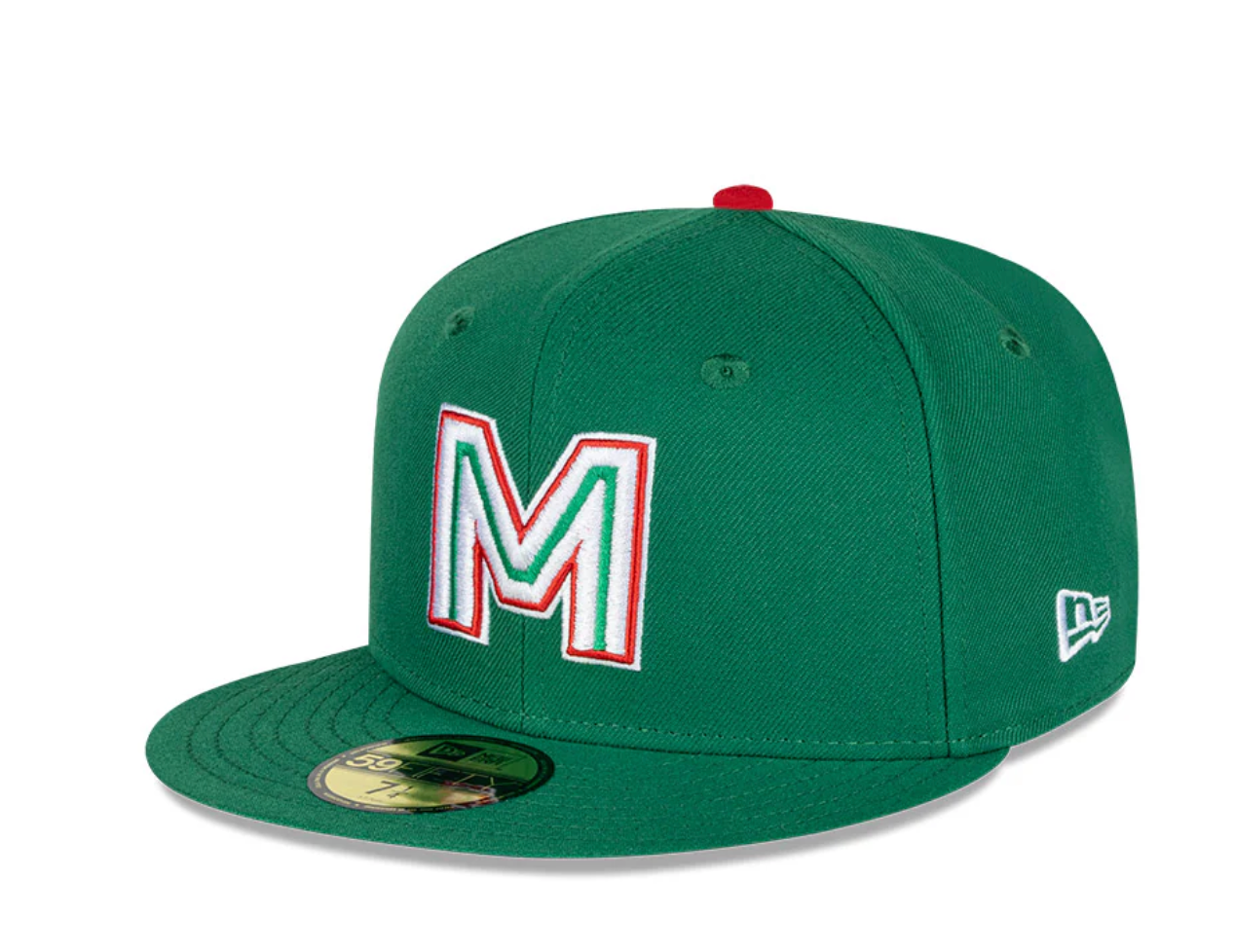 GORRA VERDE MÉXICO SERIE DEL CARIBE 2025 NEW ERA 59FIFTY