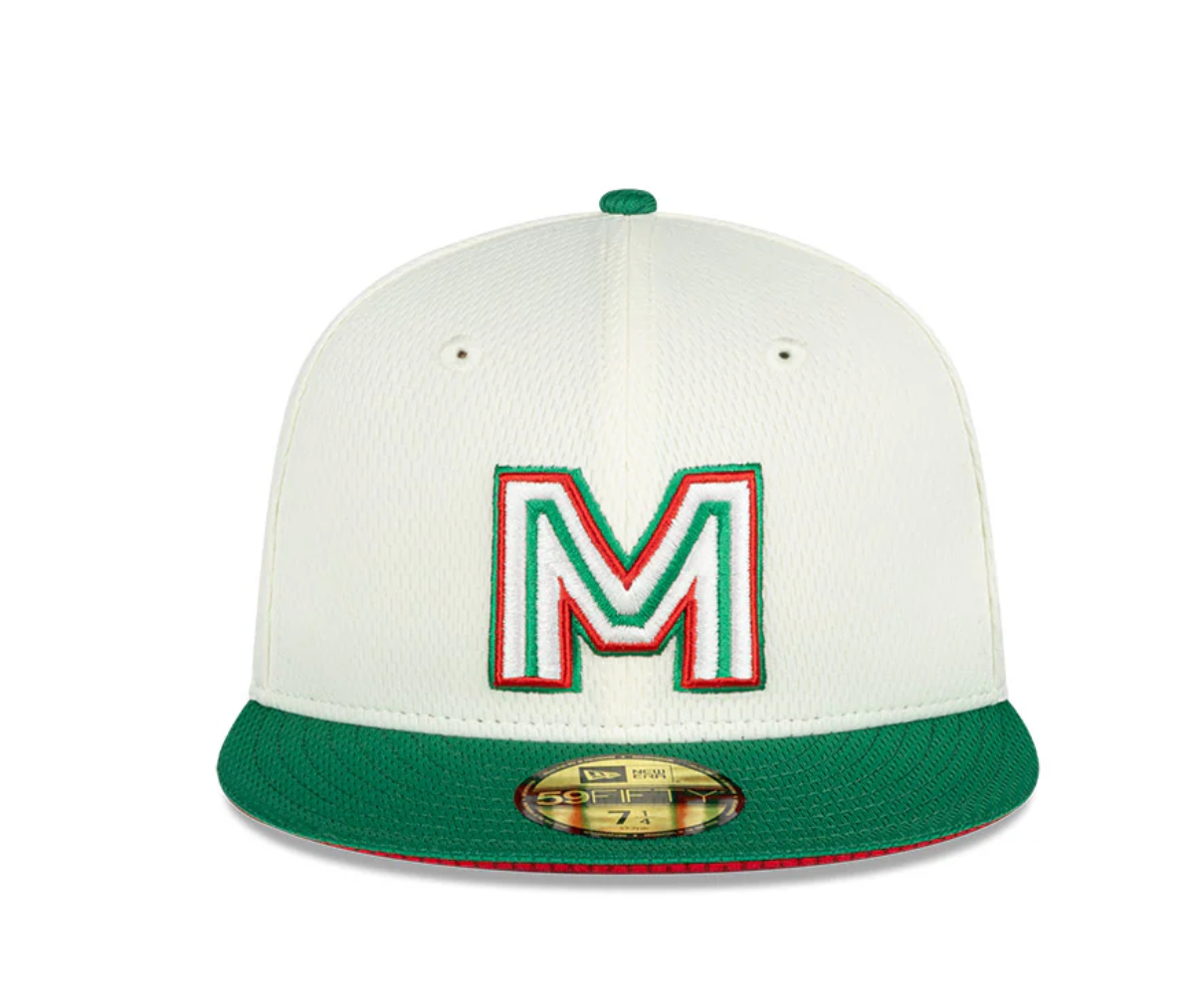 GORRA BLANCO MÉXICO SERIE DEL CARIBE 2025 NEW ERA 59FIFTY