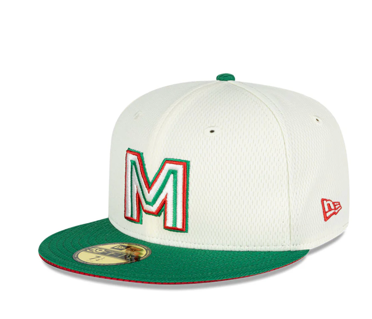 GORRA BLANCO MÉXICO SERIE DEL CARIBE 2025 NEW ERA 59FIFTY