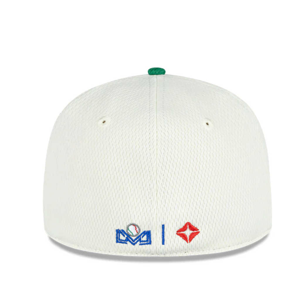 GORRA BLANCO MÉXICO SERIE DEL CARIBE 2025 NEW ERA 59FIFTY