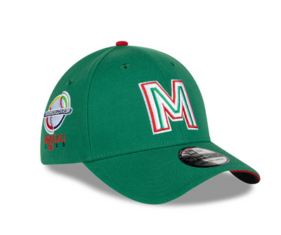 GORRA VERDE MÉXICO SERIE DEL CARIBE 2025 NEW ERA 39THIRTY