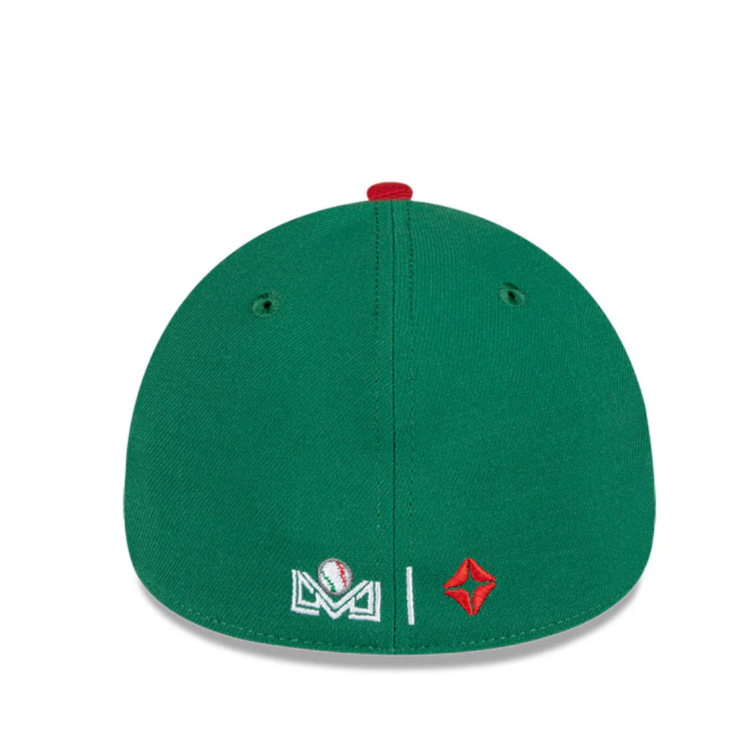 GORRA VERDE MÉXICO SERIE DEL CARIBE 2025 NEW ERA 39THIRTY