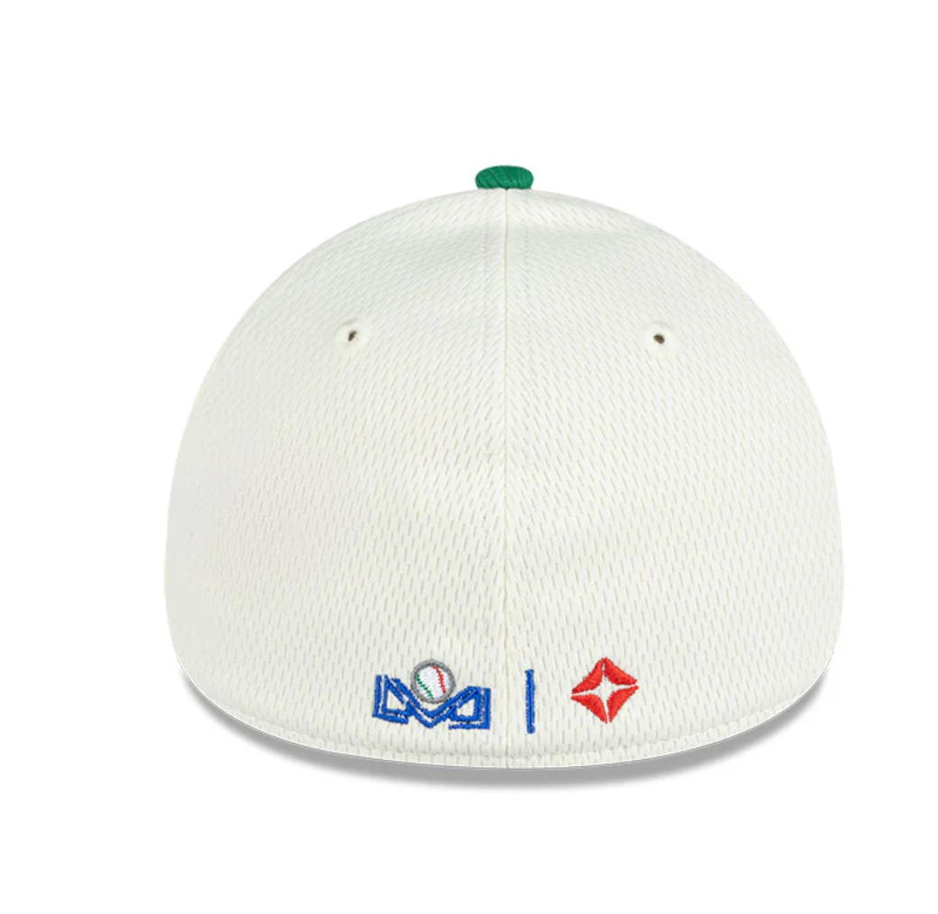 GORRA BLANCO MÉXICO SERIE DEL CARIBE 2025 NEW ERA 39THIRTY