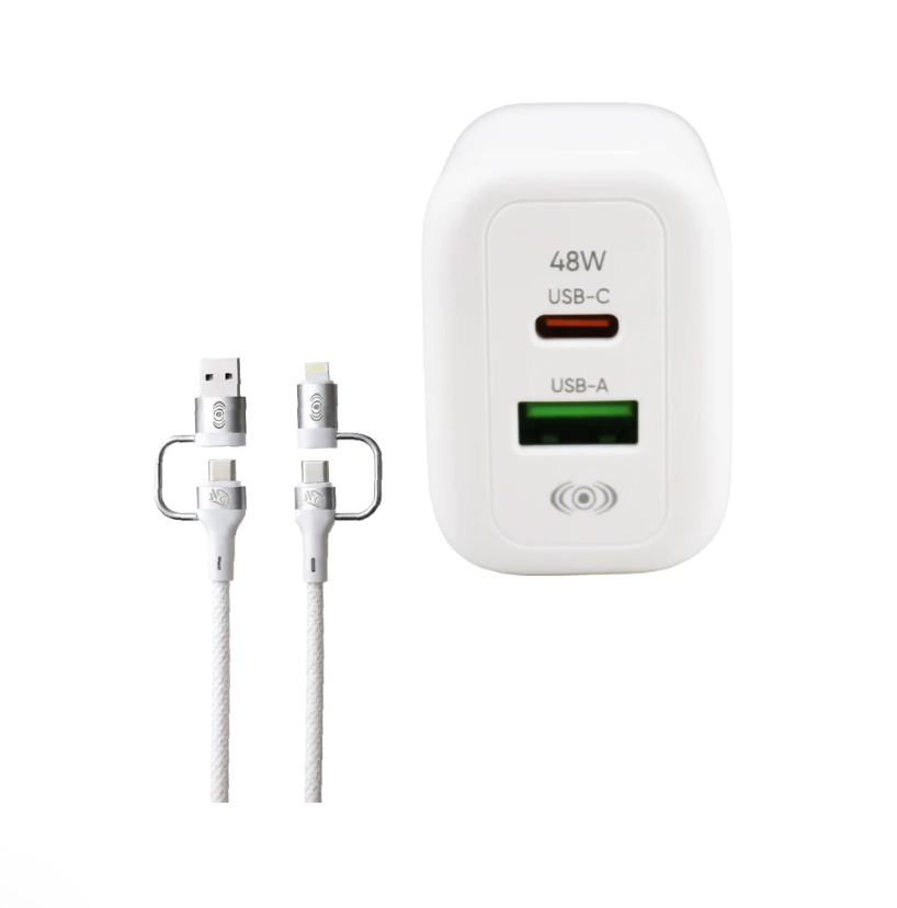 Cargador Rocket 48W Cable 4 en 1 Edición Especial Charros