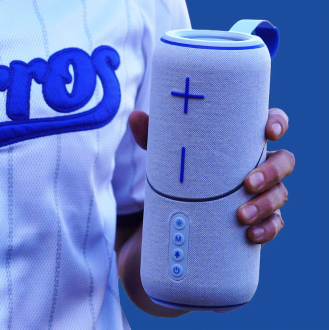 Bocina Bluetooth Slugger TWS RGB Edición Especial Charros