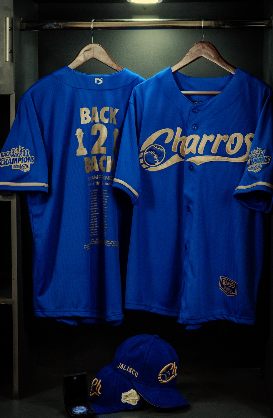JERSEY BACK 2 BACK BICAMPEONES LMP CABALLERO