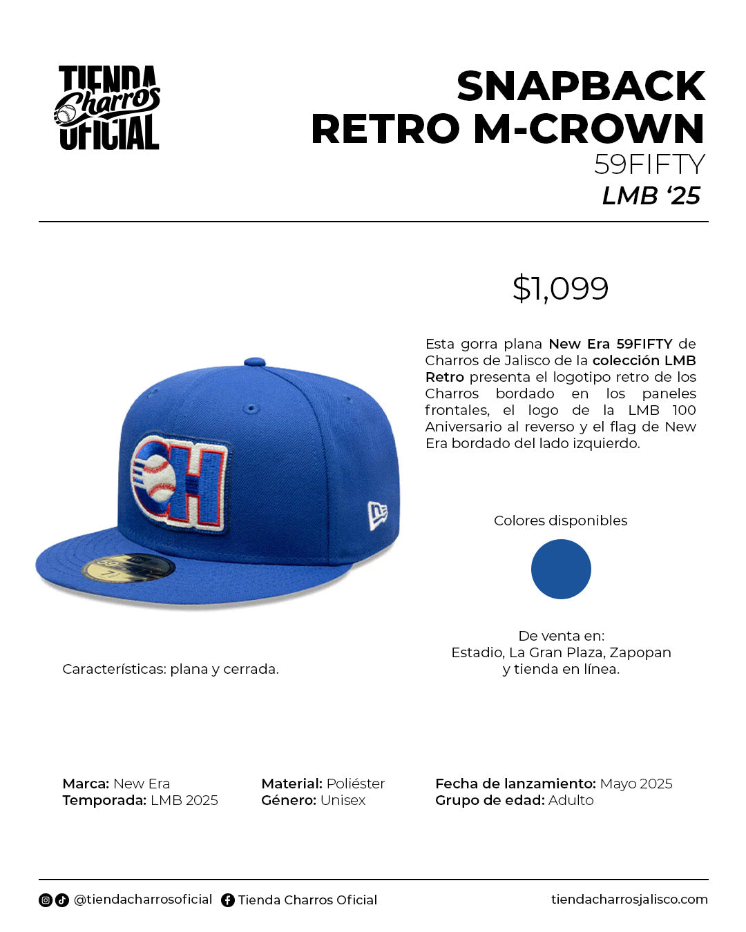GORRA LMB 25 RETRO 59FIFTY