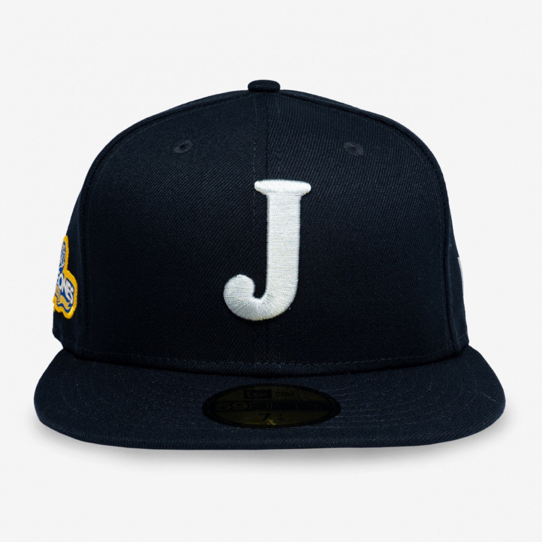 NAVY BLUE J LOGO CAP 59FIFTY