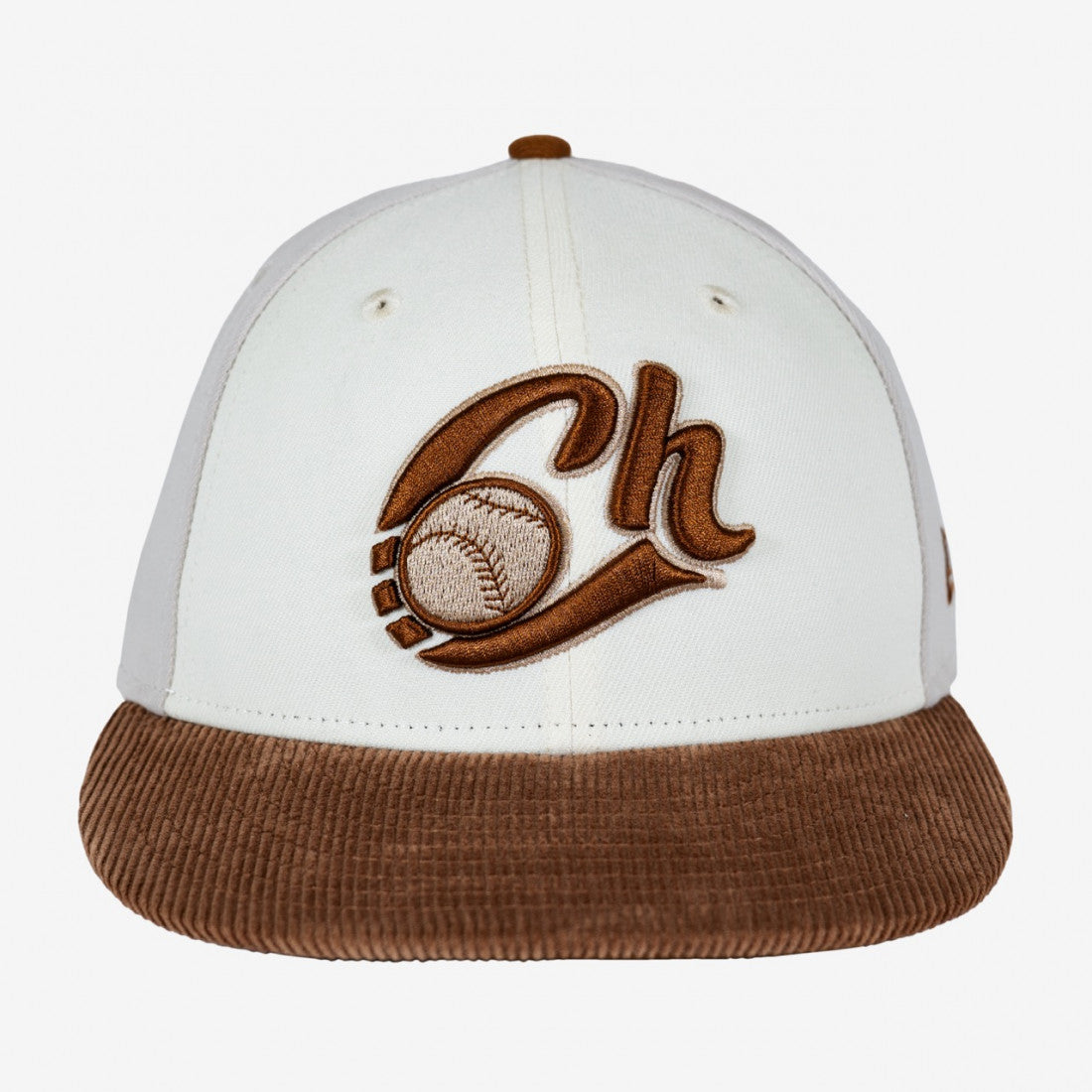 BEIGE CAP WITH CORRUDE VISOR 59FIFTY NEW ERA