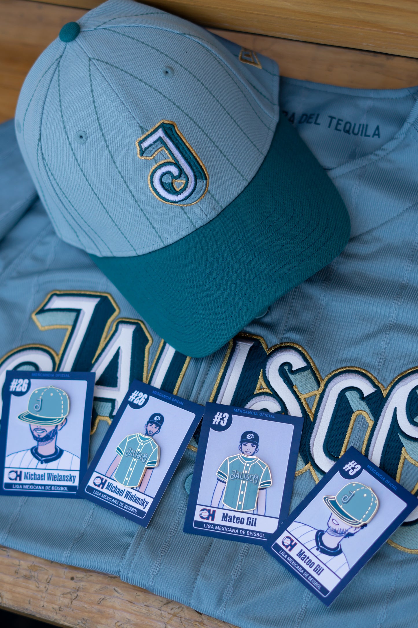 PIN JERSEY JUGADORES