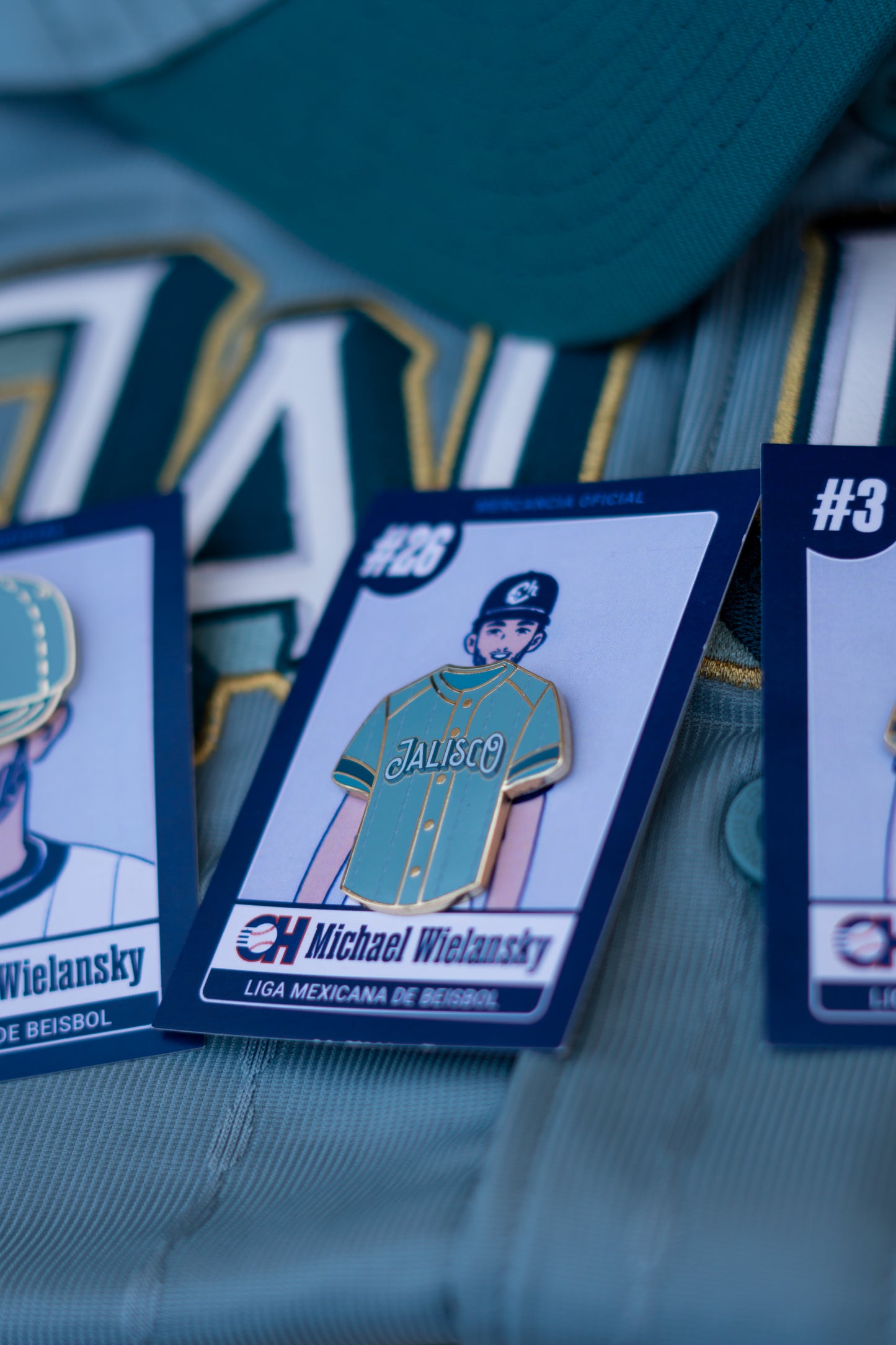 PIN JERSEY JUGADORES