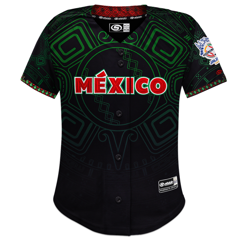 JERSEY DAMA SERIE DEL CARIBE 2026 MÉXICO SIGLO NEGRO