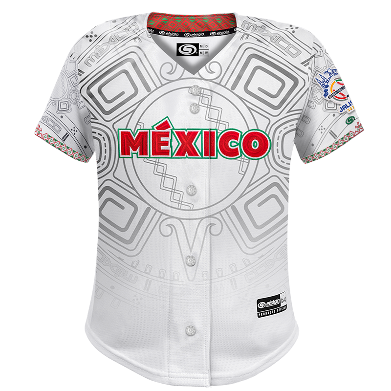 JERSEY DAMA SERIE DEL CARIBE 2026 MÉXICO SIGLO BLANCO