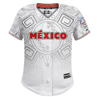 JERSEY DAMA SERIE DEL CARIBE 2026 MÉXICO SIGLO BLANCO