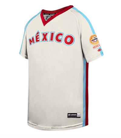 JERSEY CABALLERO SERIE DEL CARIBE 2025 MÉXICO SIGLO BEIGE