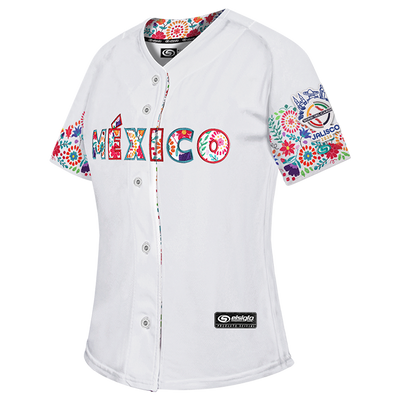 JERSEY DAMA SERIE DEL CARIBE 2026 MÉXICO SIGLO FLORES