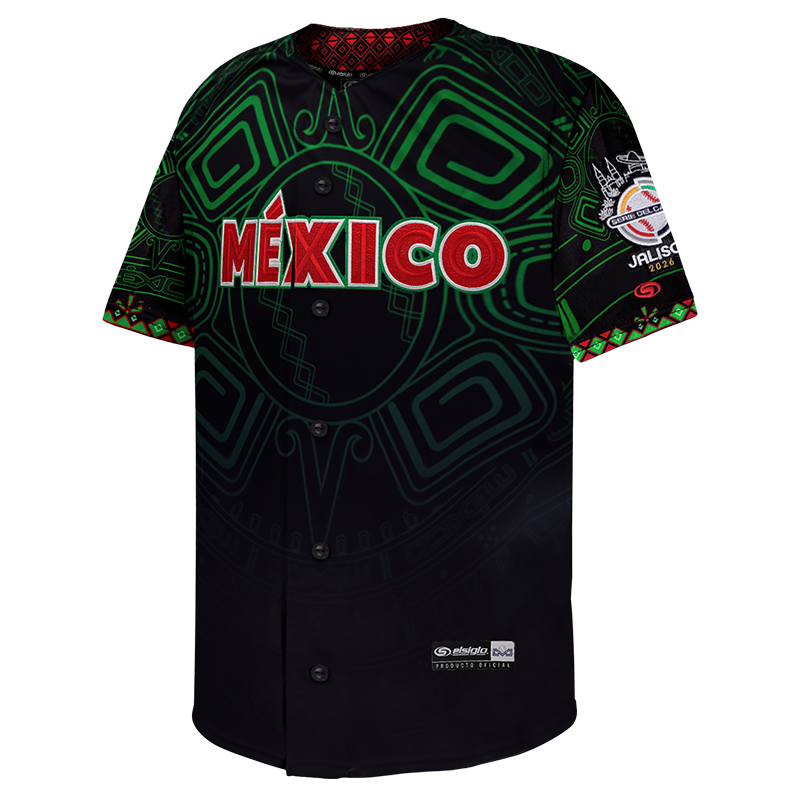 JERSEY CABALLERO SERIE DEL CARIBE 2026 MÉXICO SIGLO NEGRO