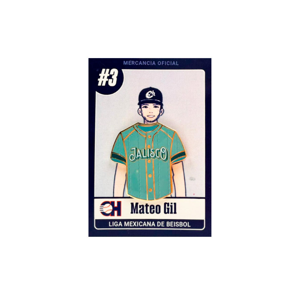 PIN JERSEY JUGADORES