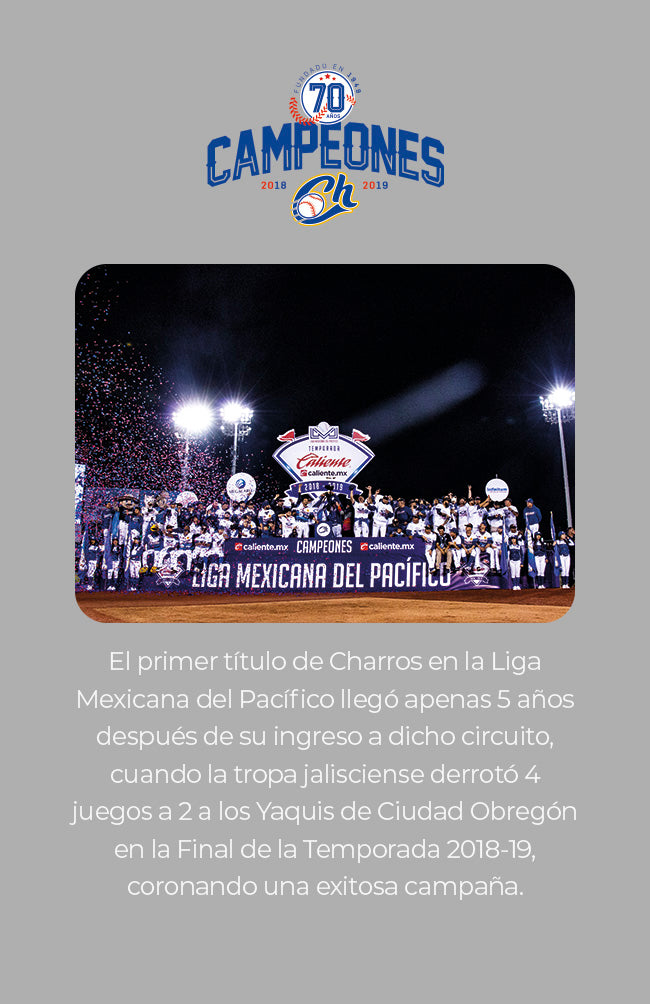 PIN TROFEO CHARROS JALISCO CAMPEONES