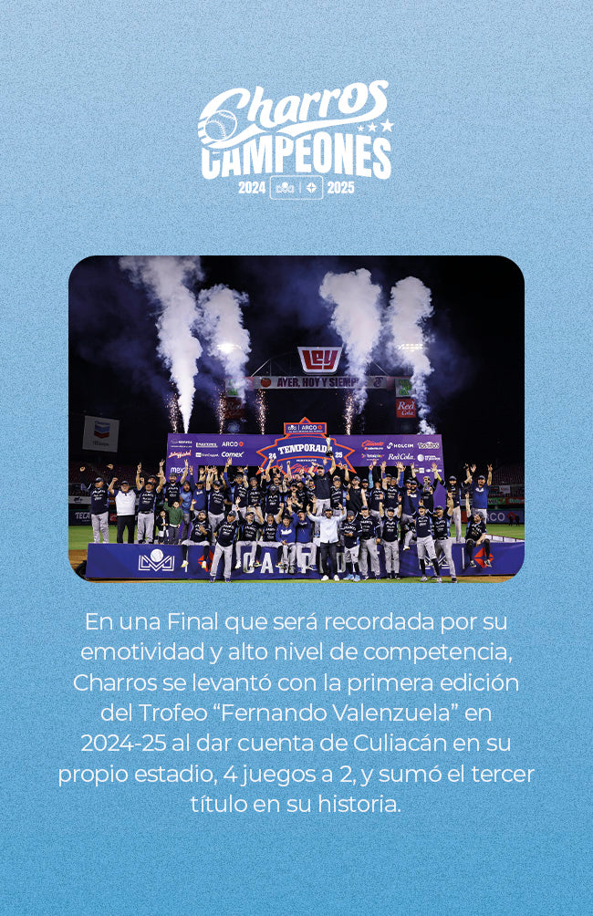 PIN TROFEO CHARROS JALISCO CAMPEONES