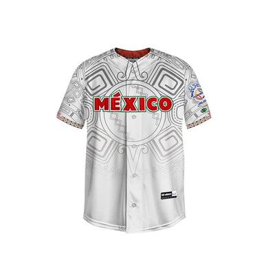 JERSEY INFANTIL SERIE DEL CARIBE 2026 MÉXICO SIGLO BLANCO