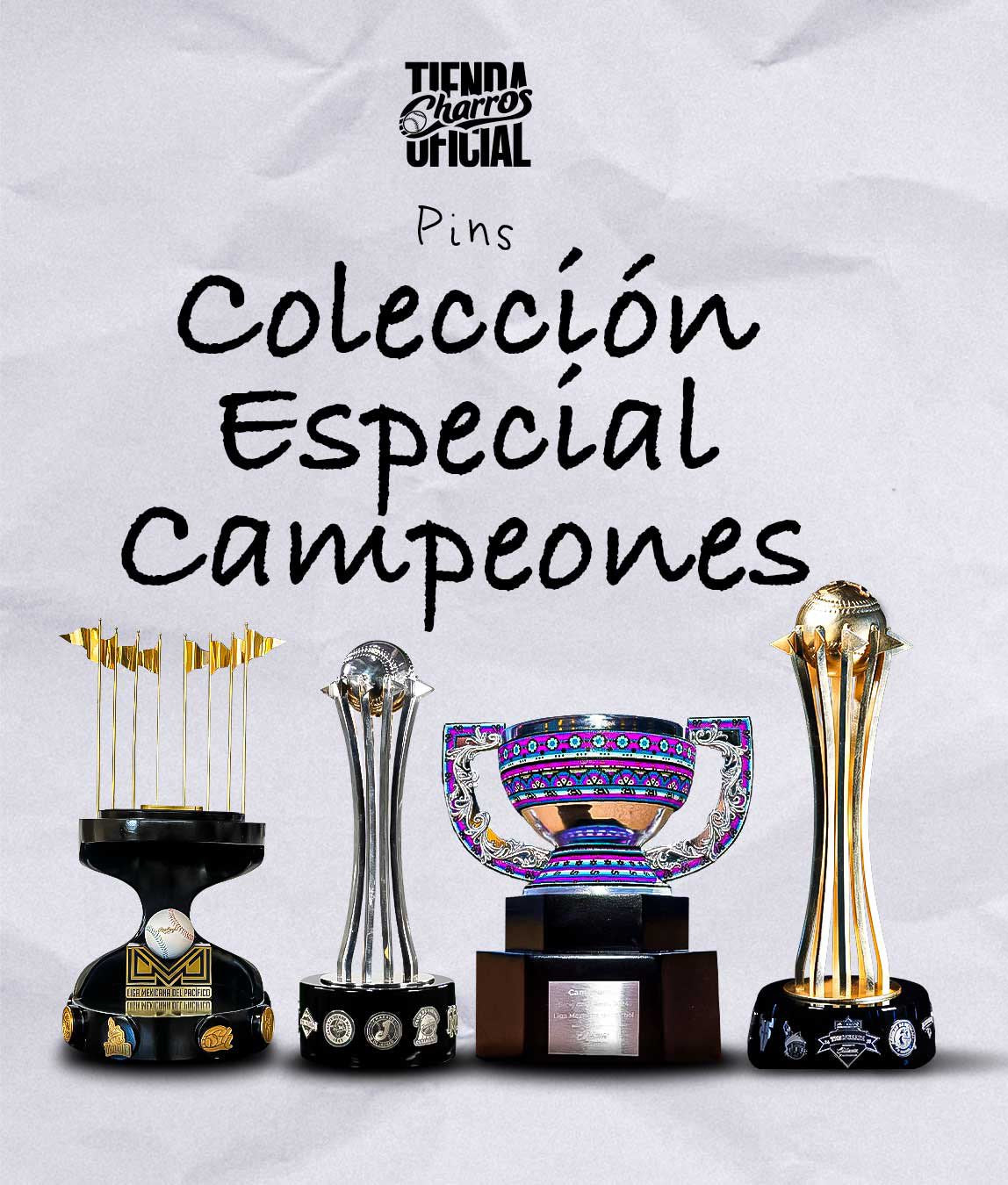 PIN TROFEO CHARROS JALISCO CAMPEONES
