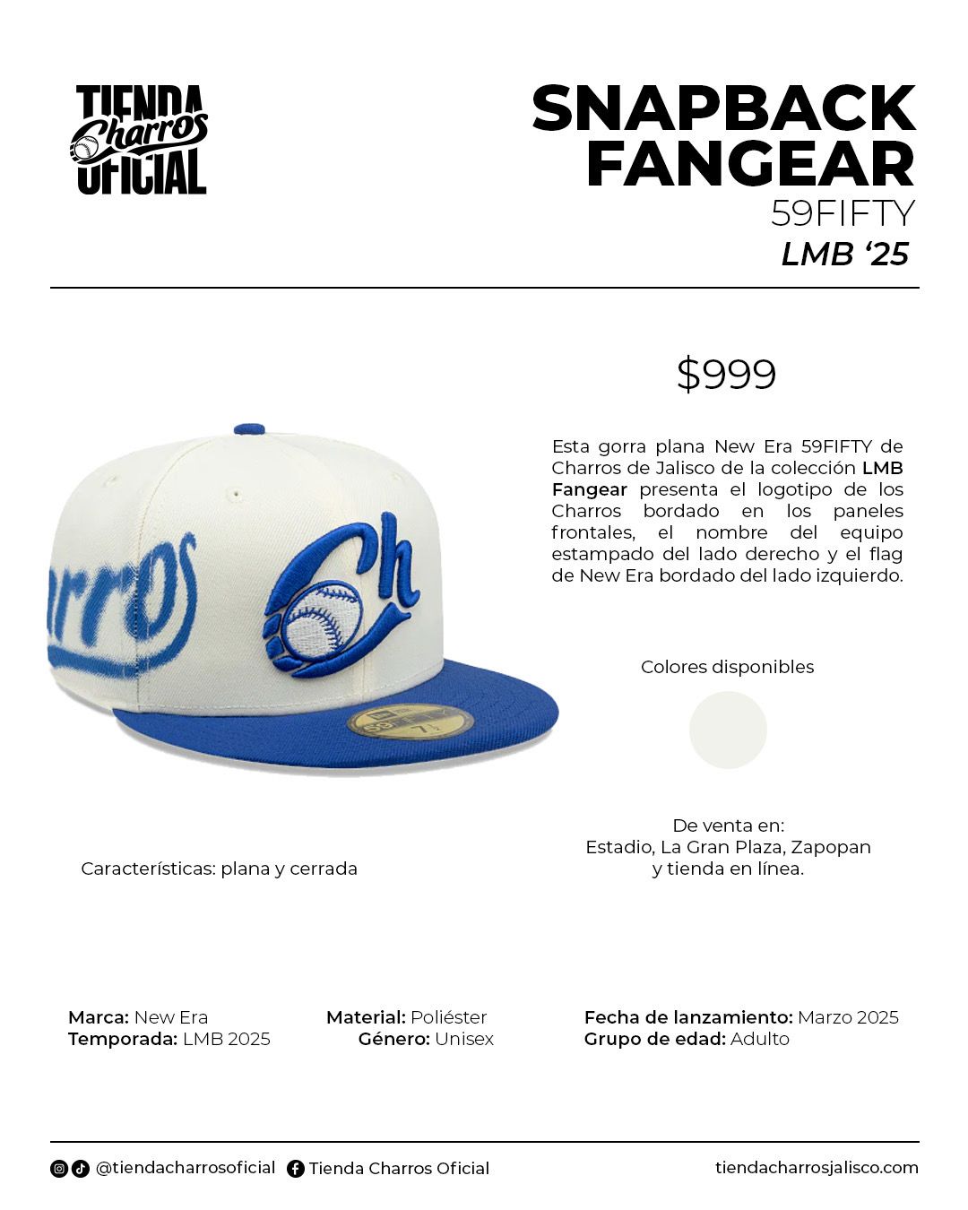 GORRA LMB 25 FANGEAR 59FIFTY