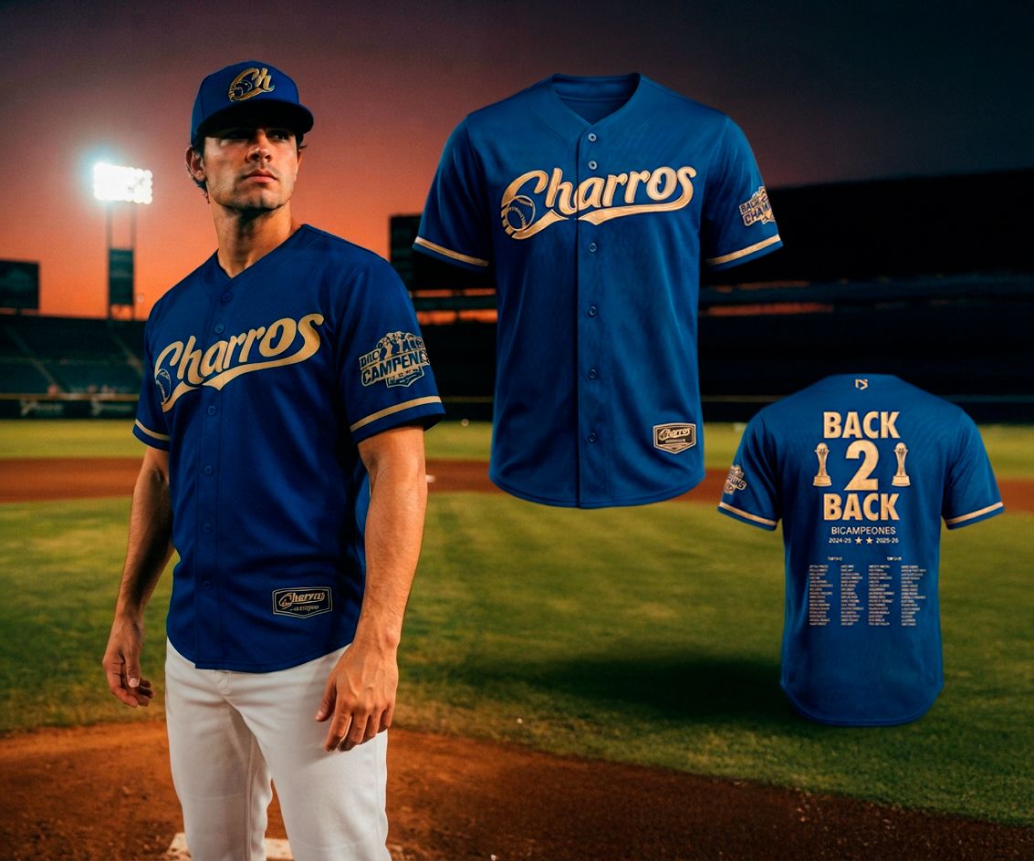 PREVENTA JERSEY BACK 2 BACK BICAMPEONES LMP CABALLERO