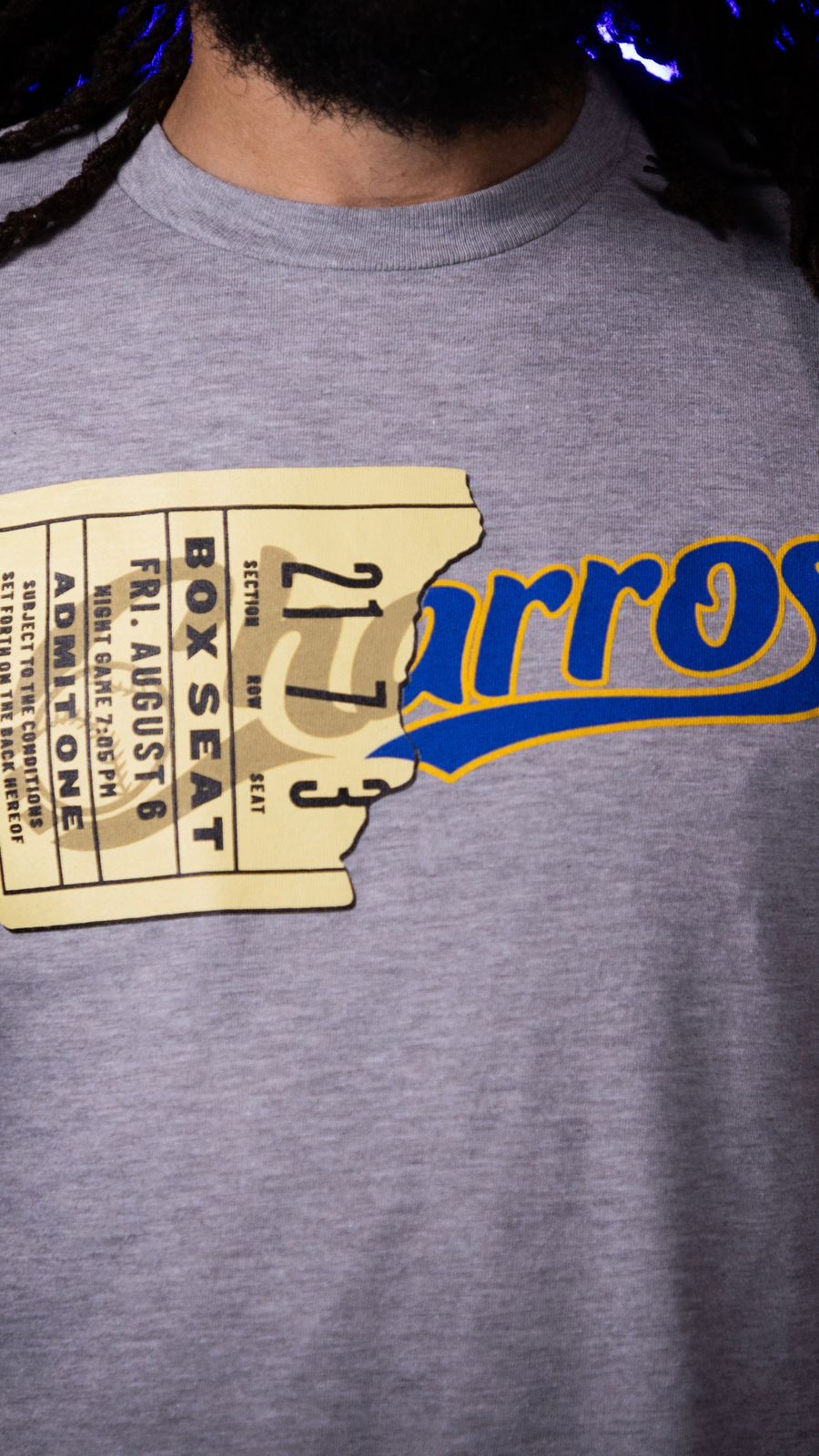 CAMISETA TICKET BASEBALLISM