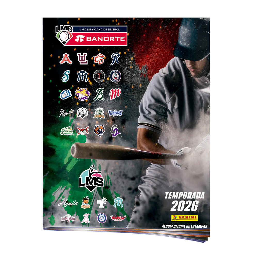 PREVENTA ÁLBUM PANINI LMB 26 PASTA SUAVE