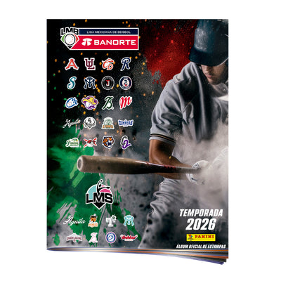 PREVENTA ÁLBUM PANINI LMB 26 PASTA SUAVE