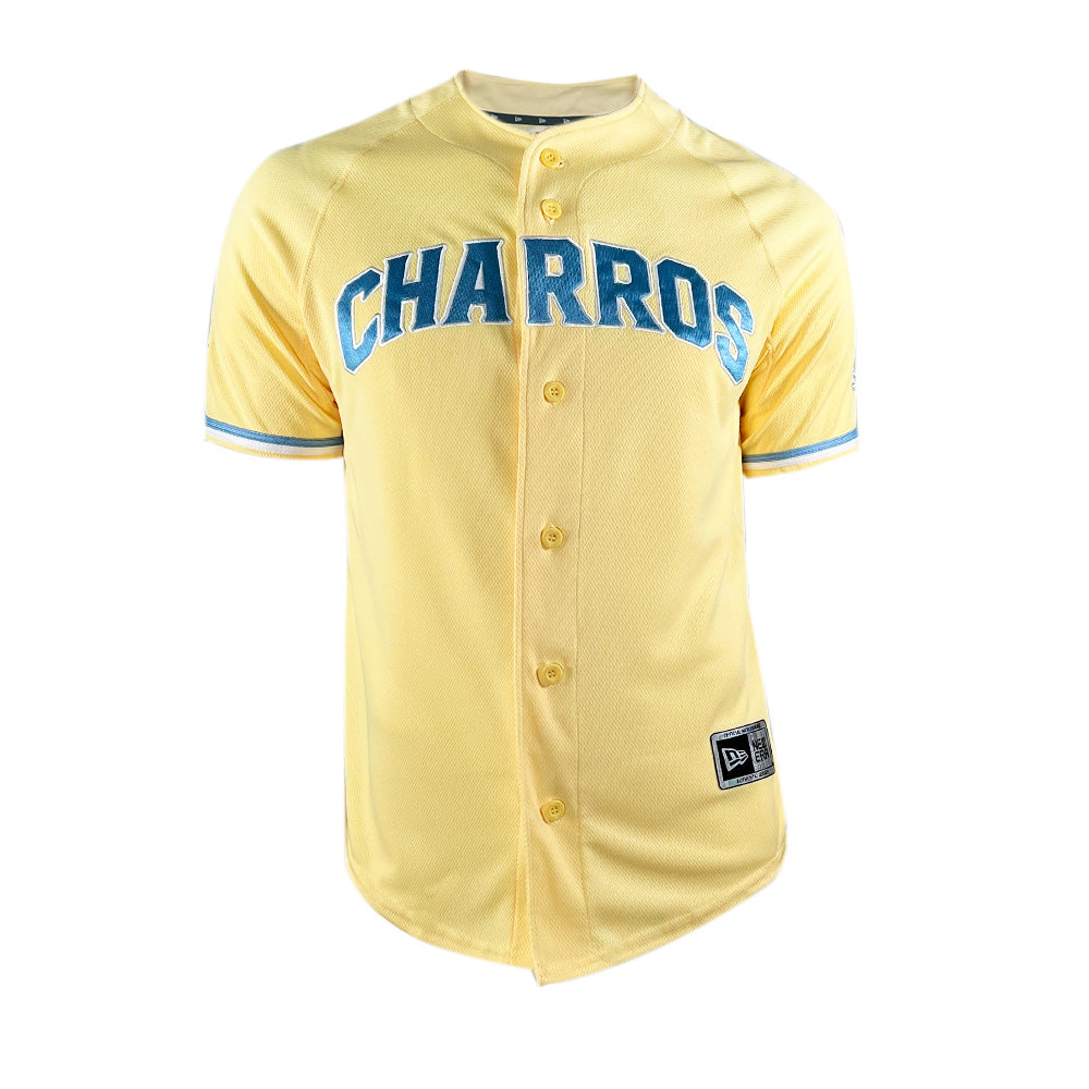 JERSEY LMB 24 YELLOW CABALLERO NEW ERA