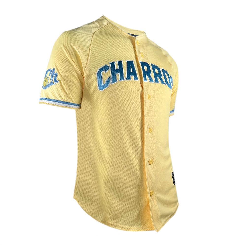 JERSEY LMB 24 YELLOW CABALLERO NEW ERA