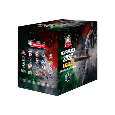 PREVENTA CAJA DE ESTAMPAS PARA ÁLBUM PANINI LMB 26