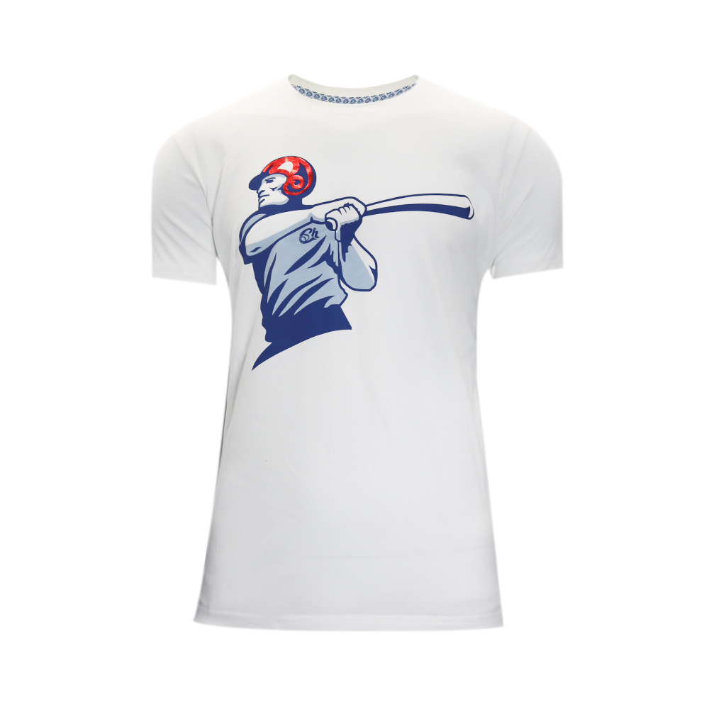 CAMISETA BATEADOR BLANCO