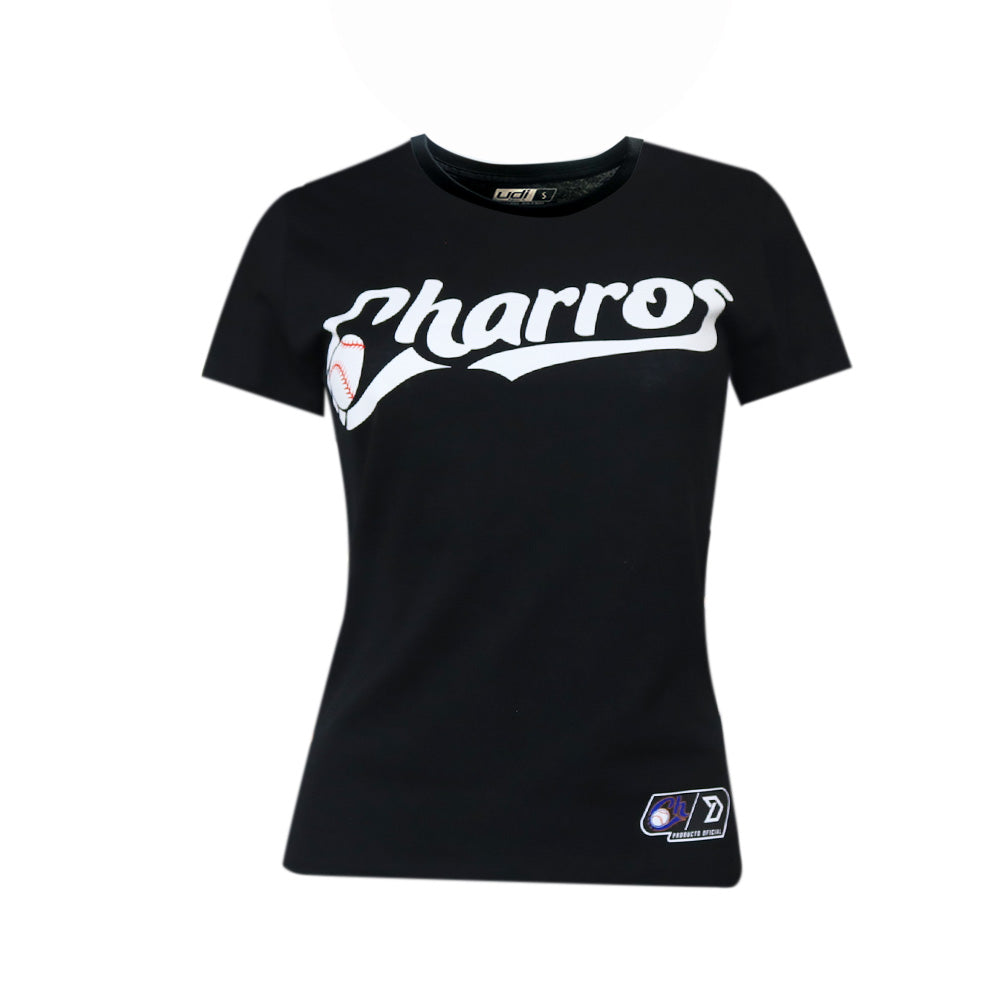 CAMISETA CHARROS MANGA CORTA DAMA
