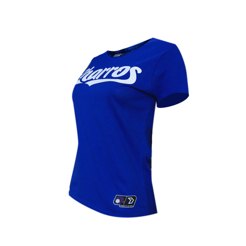 CAMISETA CHARROS MANGA CORTA DAMA