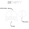 39THIRTY NEW ERA CH CAP WITH FOOTPRINT DETAIL