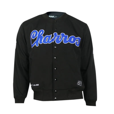 VARSITY JACKET CHARROS NEGRO UDI