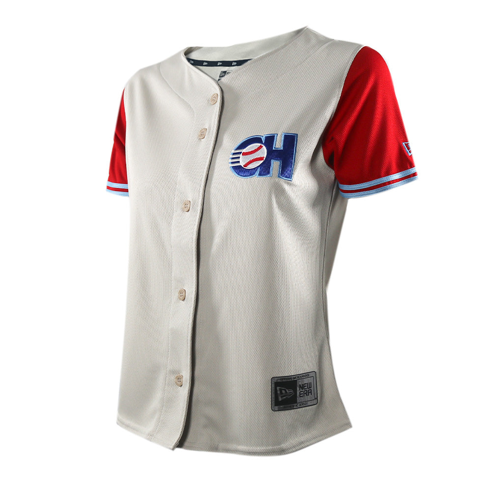 LMB 24 RETRO RED LADIES NEW ERA JERSEY