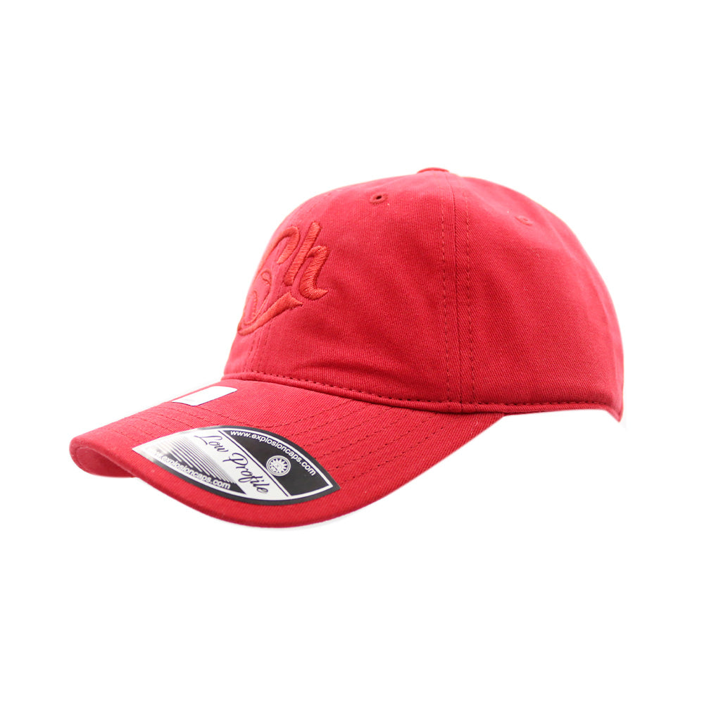 24 CH WINE RED SUMMER CAP